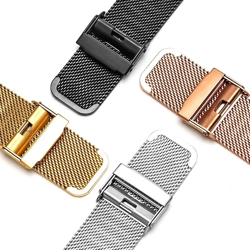 Stainless Steel 22mm Watch Strap - Premium Wristband Bracelet