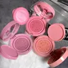 Cushion Blush Blendable Shade with Powder Puff Whitening without Sticking Long Lasting Gege Bear Makeup Blusher 3