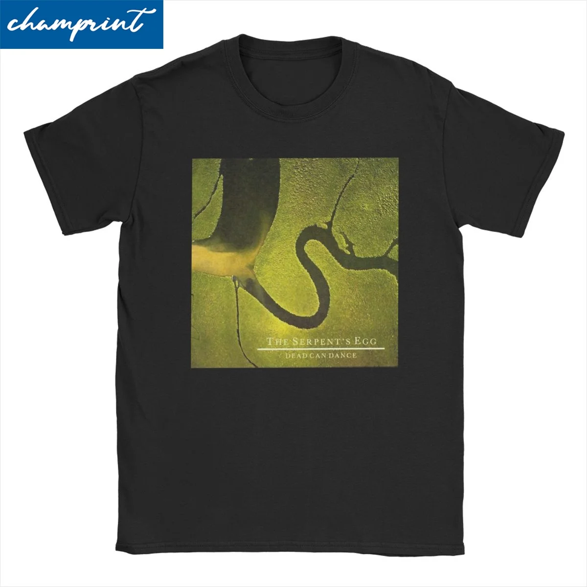 Футболка Мужская/женская с коротким рукавом, круглым вырезом и принтом из 100% хлопка