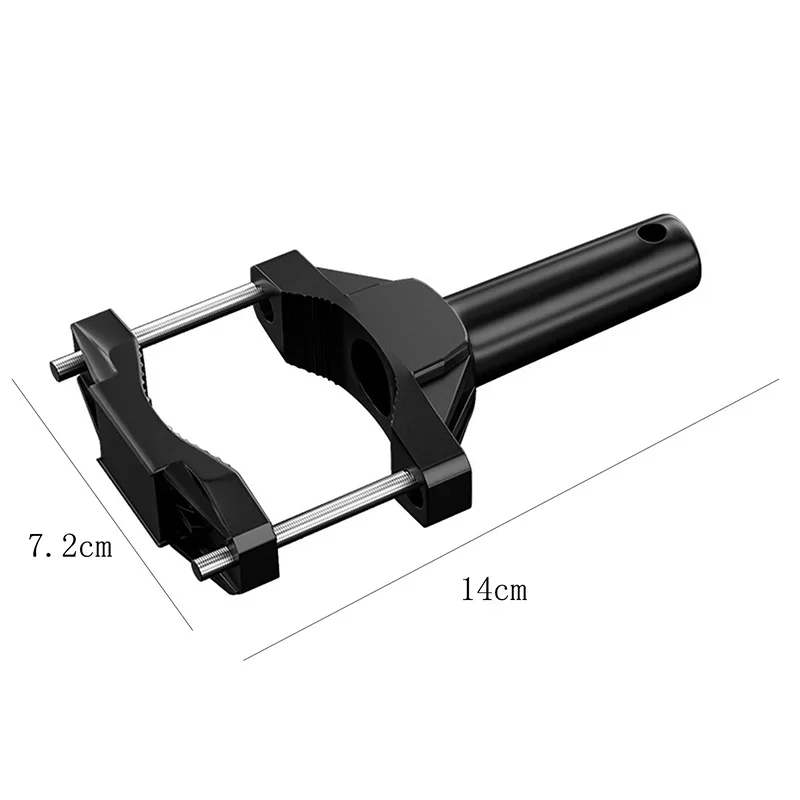 Universal Mount Bracket For Motorcycle Bumper Modified Headlight Stand Spotlight Extension Pole Frame Support Extension Bracket