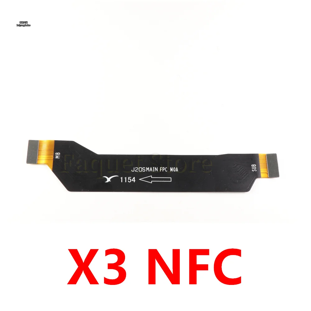 Nappe De Connexion (flex) Pour Carte Mère Xiaomi Poco X3 / X3 NFC / X3 Pro - Pièce D'occasion Opérationnelle
