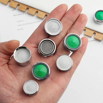 อะแดปเตอร์ประหยัดน้ำหัวฉีดตัวกรองหัวฉีดอากาศแกนด้านในอะไหล่อะแดปเตอร์เครื่องเติมอากาศก๊อกน้ำในห้องน้ำอุปกรณ์เสริม 1