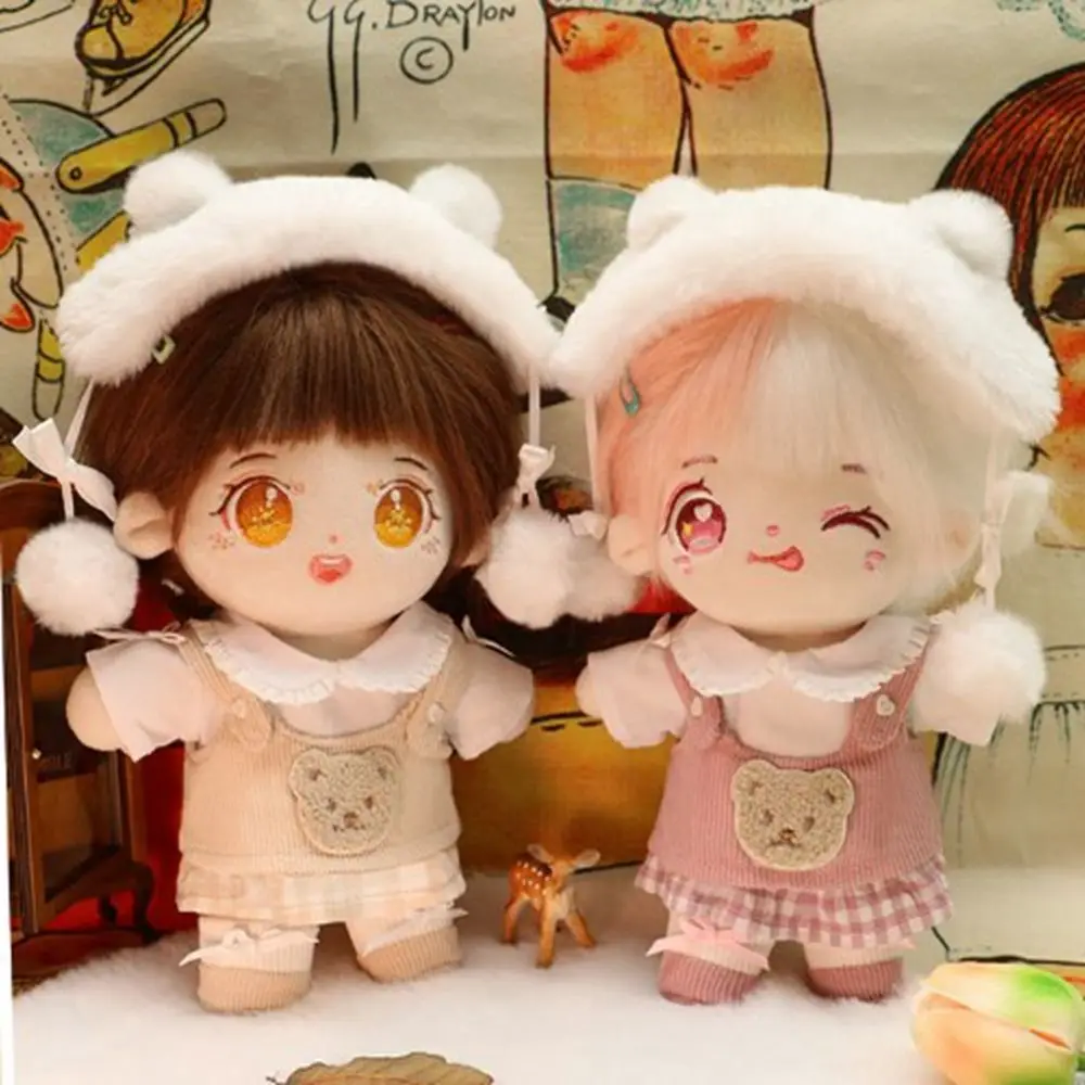 

Модная хлопковая кукла 20 см, 1 комплект, модная футболка, обувь, женская одежда, рубашки с рисунком из мультфильма, юбка с повязкой на голову для шарнирных кукол 1/12