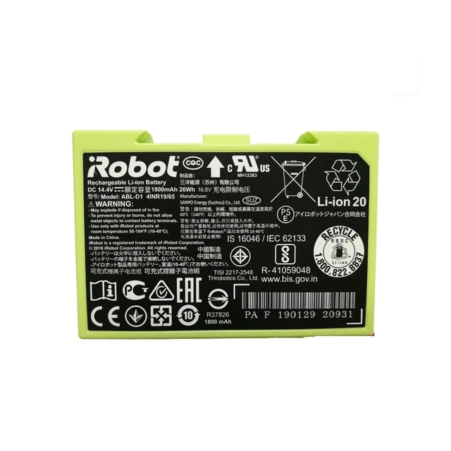 Batería original iRobot Roomba Lithium 1800mAh