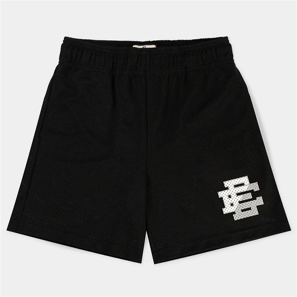 Eric Emanuel EE Basic Short NEW YORK CITY SKYLINE 2024 summer casual shorts fitness sweatpants gym workout mesh Sport men 3