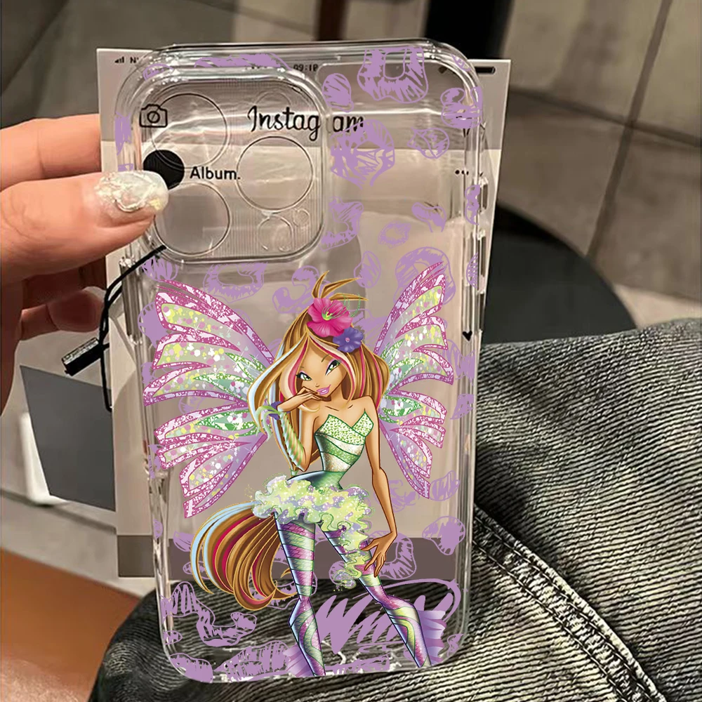 รูปสินค้า เคสโปร่งใสกันกระแทก ครอบคลุม iPhone ทุกรุ่น
