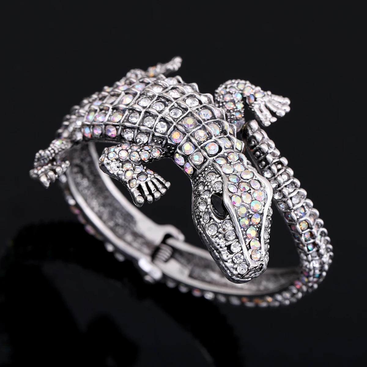 アクセサリー 00s kmrii crocodile bracelet 00s kmrii crocodile bracelet （Y2K XL Crocodile Bangle