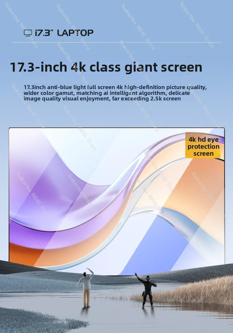 12-15.6 inch Slim Lightweight Laptop, Portable Design for Students, Professionals & Gamers, High-Performance for Work & Play