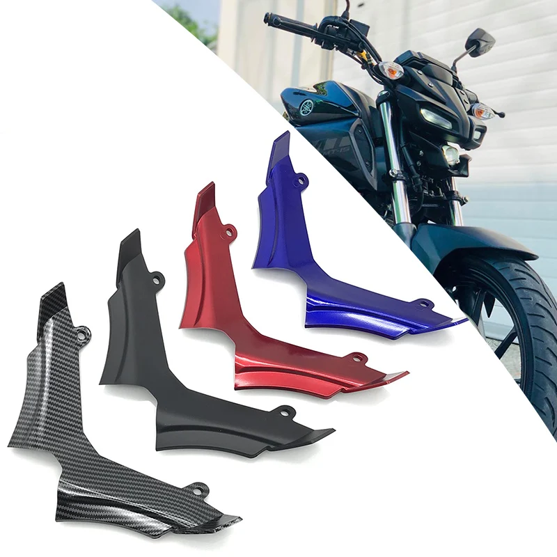 

Модифицированные аксессуары для мотоцикла YAMAHA MT15, фары, клюв, фиксированные крылья, украшенные Акулий плавник, входные крылья
