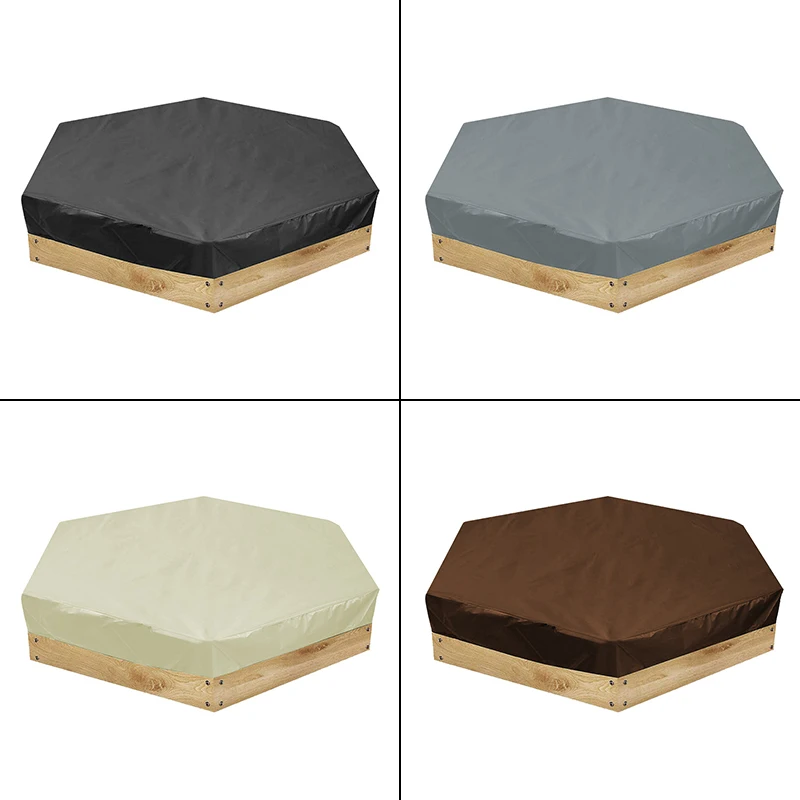 Bathtub Swimming Pool Dust Cover Hexagon Hot Tub Cover Waterproof Canopy Outdoor Sunshade Courtyard SPA Kid Bunker