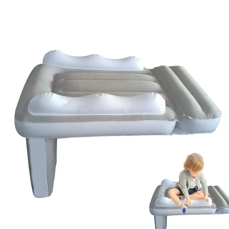 

Car Seat Bed Baby Airplane Seat Extender Inflatable Airplane Baby Travel Bed Blow Up Mattress With Sides Airplane Seat Extender