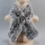 2023 Knitted Real Rex Rabbit Fur Hat Scarf Women Winter Rex Rabbit Fur Cap Scarves Sets Natural Warm Rex Rabbit Fur Muffler Hats 8
