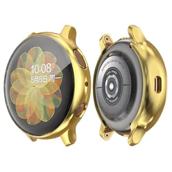 Coque de protection TPU durable avec protection d'écran pour Samsung Galaxy Watch Active 2 - Bumper léger et doux
