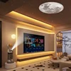 Living Room Decorations,Large Piggy Bank, Astronaut Ornaments, Moon Lamp That Can Emit Light,Starry Sky Projection,Birthday Gift 4