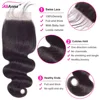 Body Wave Human Hair Bundles And Closure 2x6 HD Lace Closure Human Hair Bundles With 4x4 Closure Brazilian 5x5 HD Lace Closure 4