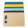 Kitchen Tools Multicolor Easy To Clean Nonslip Plastic Chopping Board Food Cutting Block Mat Tool Kitchen Cook Supplies 4