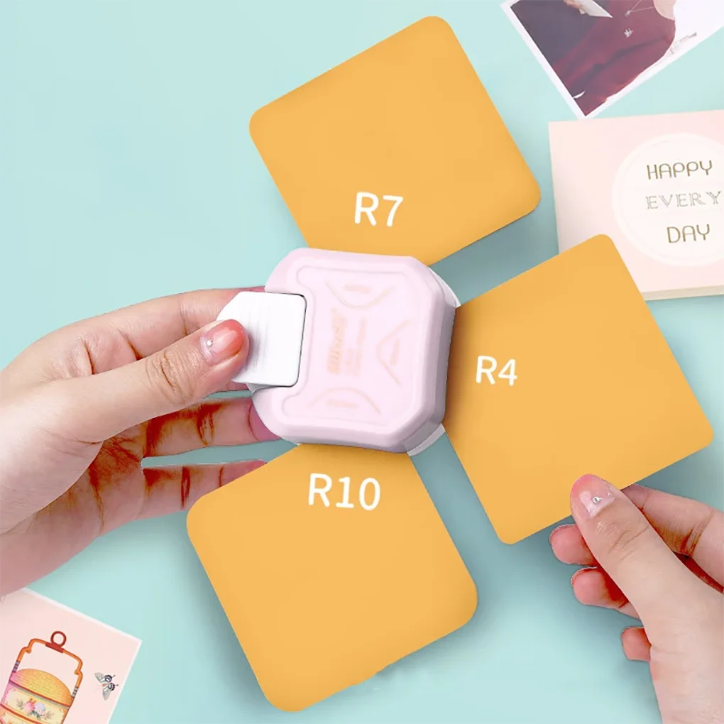 Three-in-one Multi-angle Round Corner Devices Edge Press Paper Cut Round Corner Embossing Device Manual Diy Cutter paper cutter