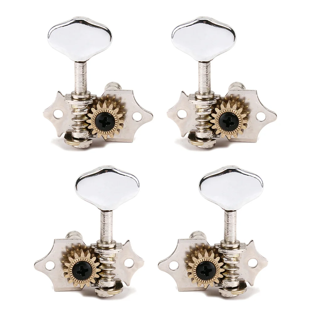 

Tuning Pegs Machine Heads 2R2L For Ukulele Guitar Bass (Chrome)