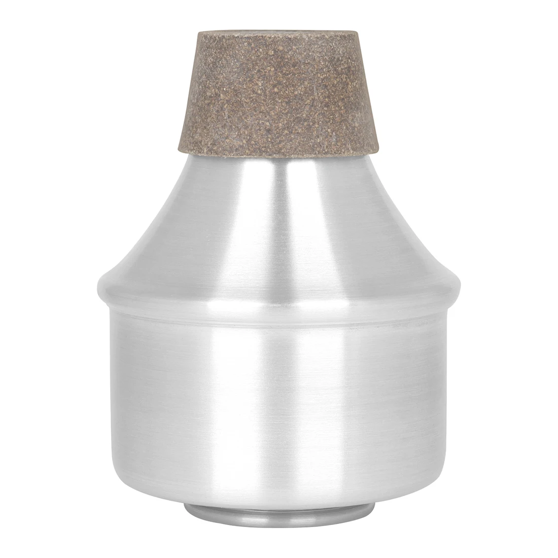 Aluminum Practice Trumpet Mute Straight With Wear-proof Cork Strip