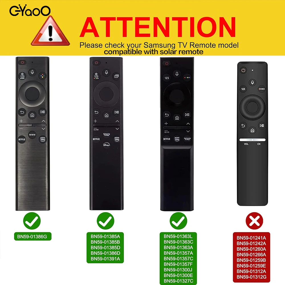 삼성 스마트 TV BN59-01385 시리즈용 BN59-01385 실리콘 커버, 태양광 리모컨 BN59-01385 시리즈용
