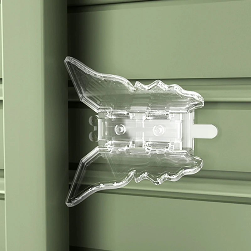 Child Lock Home Safety Child Lock Child Safe Locks Easy Install Transparent Lock Safety Security Sliding Window Locks for Push-pull Door