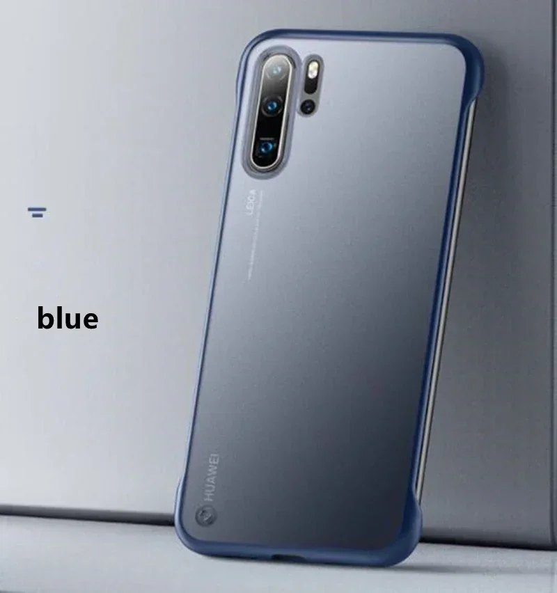 Luxury Borderless Translucent Ultra Thin Anti-Fall Shockproof Protective Phone Case