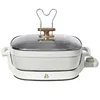 Beautiful 5-in-1 Electric Expandable Skillet, White Icing by Drew Barrymore, Up to 7 QT 1