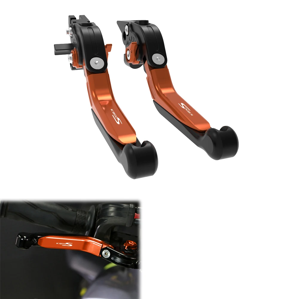 

Clutch Levers Brake Motorcycle Accessories For BMW K1200S R1200GS Adventure 2005-2012 Adjustable Folding Extendable Lever Brake