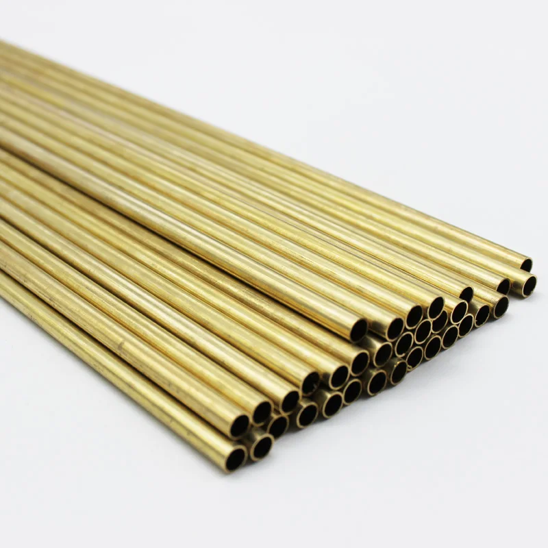 Brass Tube Pipe OD 2mm 3mm 4mm 5mm 6mm 7mm 8mm 9mm 10mm 11mm 12mm 13mm 14mm 15mm 16mm 17mm 18mm 19mm 20mm 25mm 30mm 35mm 40mm 45