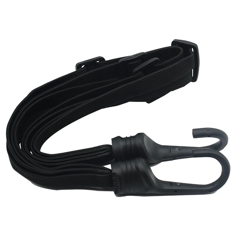 Universal 60cm Motorcycle Luggage Strap Moto Helmet Gears Fixed Elastic Buckle Rope High-Strength Retractable Protective