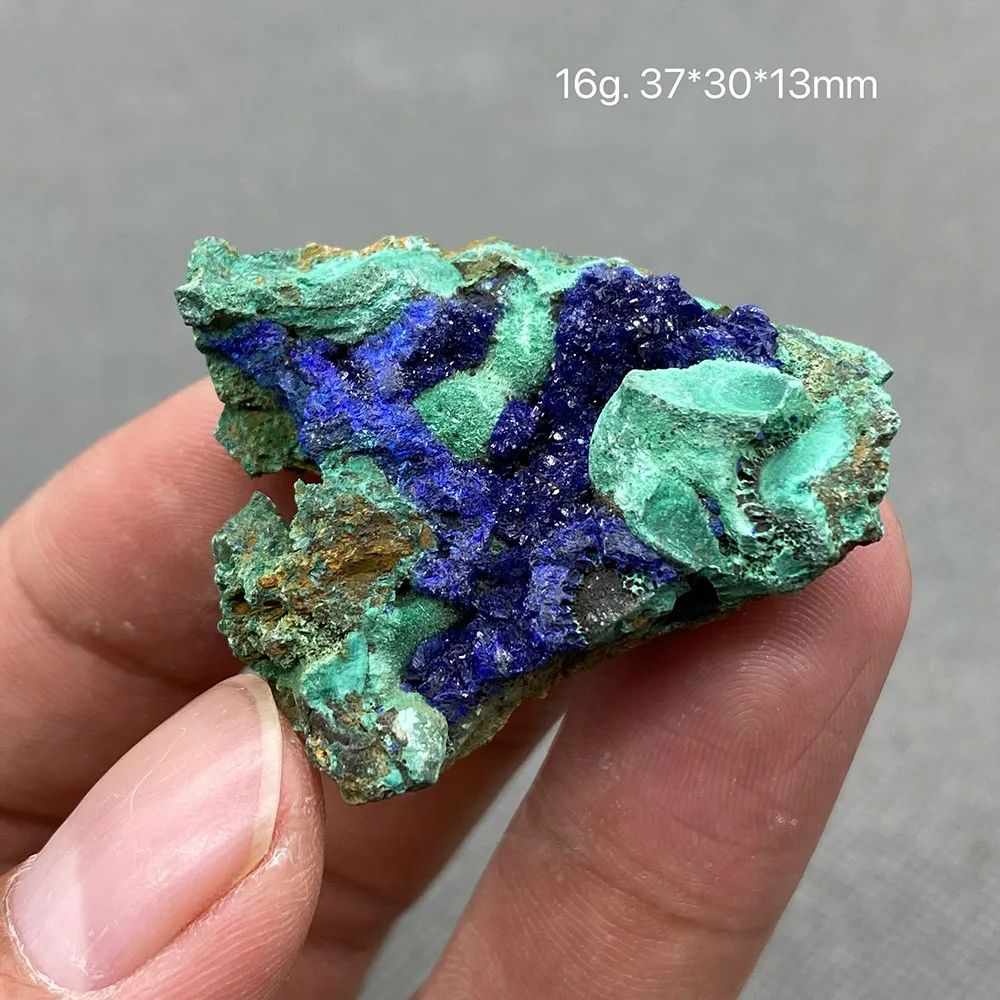 100% Natural beautiful Azurite and Malachite symbiotic mineral specimen crystal Stones and crystals Healing crystal