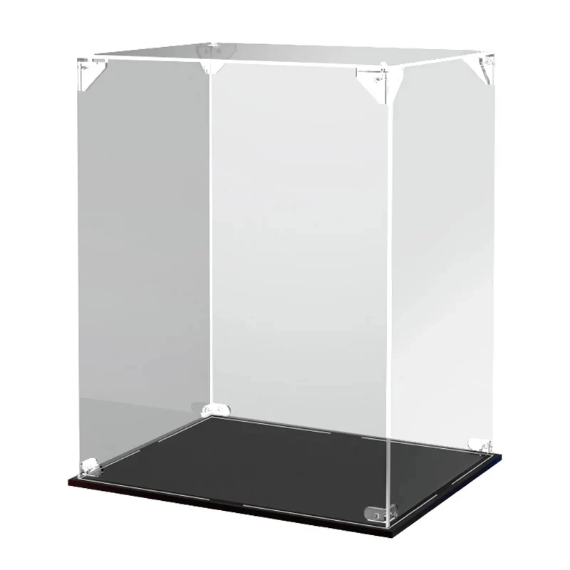 로보타임 로커 모델 키트 전시 케이스, 고투명도 수집가 박스, 측면 도어 수납 쇼케이스, DIY 퍼즐 선물용