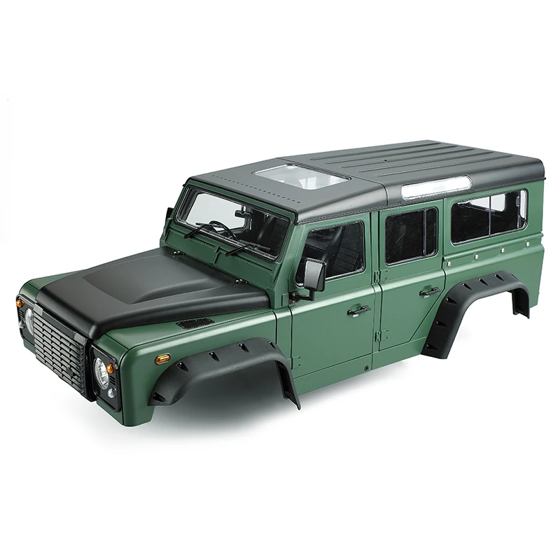 1/10 RC카 휠베이스 D110 디펜더 하드 바디 쉘 키트, 크롤러 액시얼 SCX10 90046 ABSiMA CR3.4 셰르파, 313mm