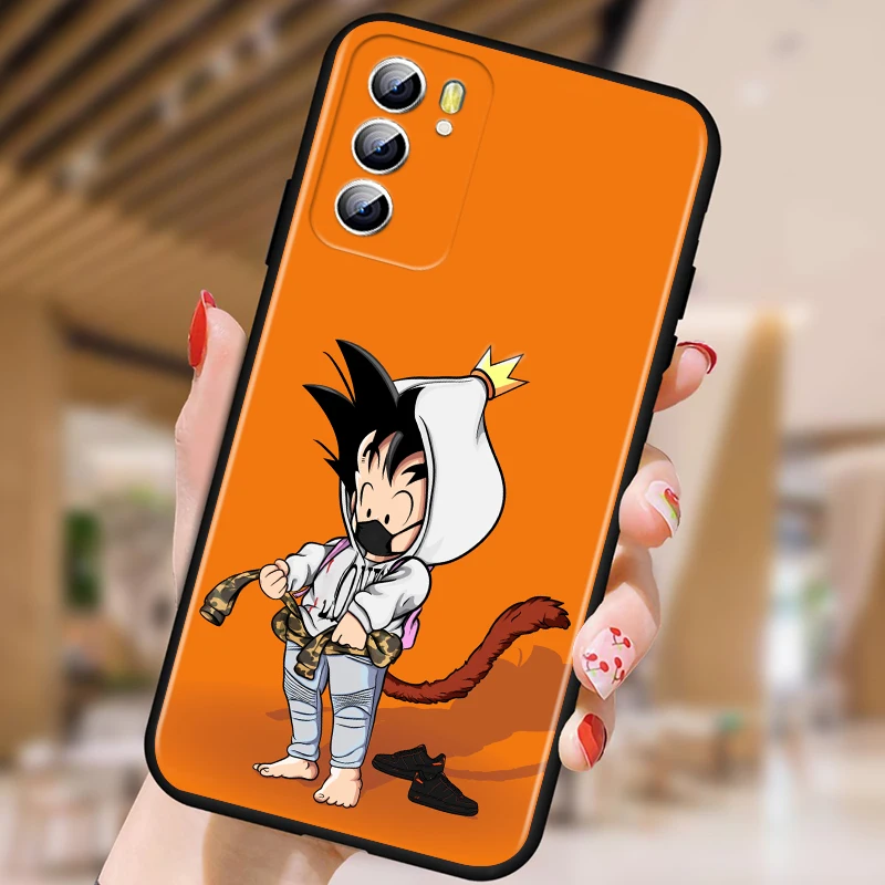 Cool Anime Dragon Ball For OPPO Reno 7 6 5 4 3 SE Z F Pro Plus 4G 5G Black Phone Case Silicone Cover Soft Shell Funda Capa oppo phone back cover