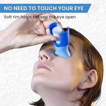 Reusable Eyedrops Holder Eye Drops Bottle Helper Eye Ointments Drops Holder Device Eyedrop Guide Aid Help Applicator Care Tool 1