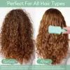 Curl Define Brush,Bounce Brush for Curl Define Hair,Volume Curly Hair Brush Shaping and Style Women's Curls Style 5