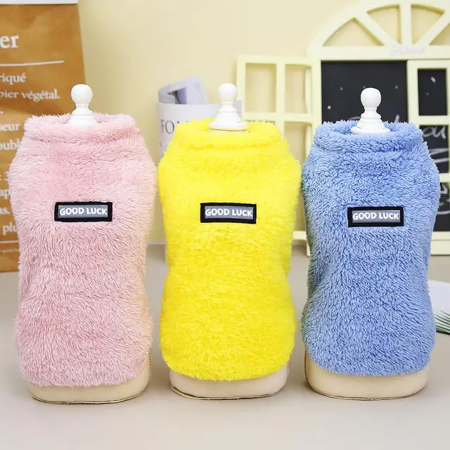 Warm Small Dog Clothes Soft Fleece Cat Dogs Clothing Pet Puppy Winter Vest Costume For Small Medium Dog Cats Chihuahua Yorkie 3 Warm Small Dog Clothes Soft Fleece Cat Dogs Clothing Pet Puppy Winter Vest Costume For Small Medium Dog Cats Chihuahua Yorkie 3