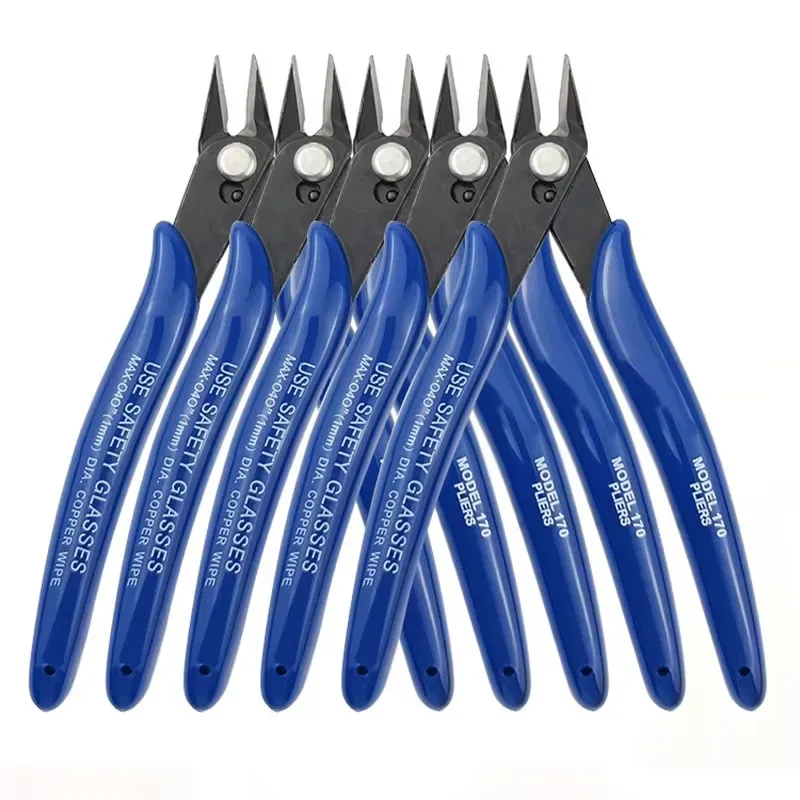 탄소강 대각선 펜치 – 전자제품, 연질 구리, 보석 수리용 와이어 및 케이블 커터