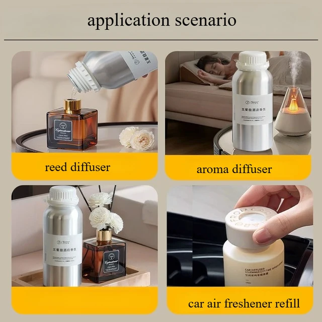 500ML Essential Oil for Hotel Aroma Diffuser Machine,Reed Diffuser and Home Ultrasonic Oil Diffuser, Home Fragrance Refill 2