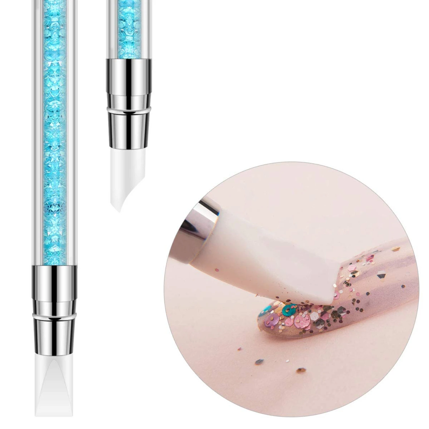 Sculptural Nail Art Kit for Professional-Looking Designs & Beautiful Nails! Glass jars for acrylic Clear acrylic powder Dip nail