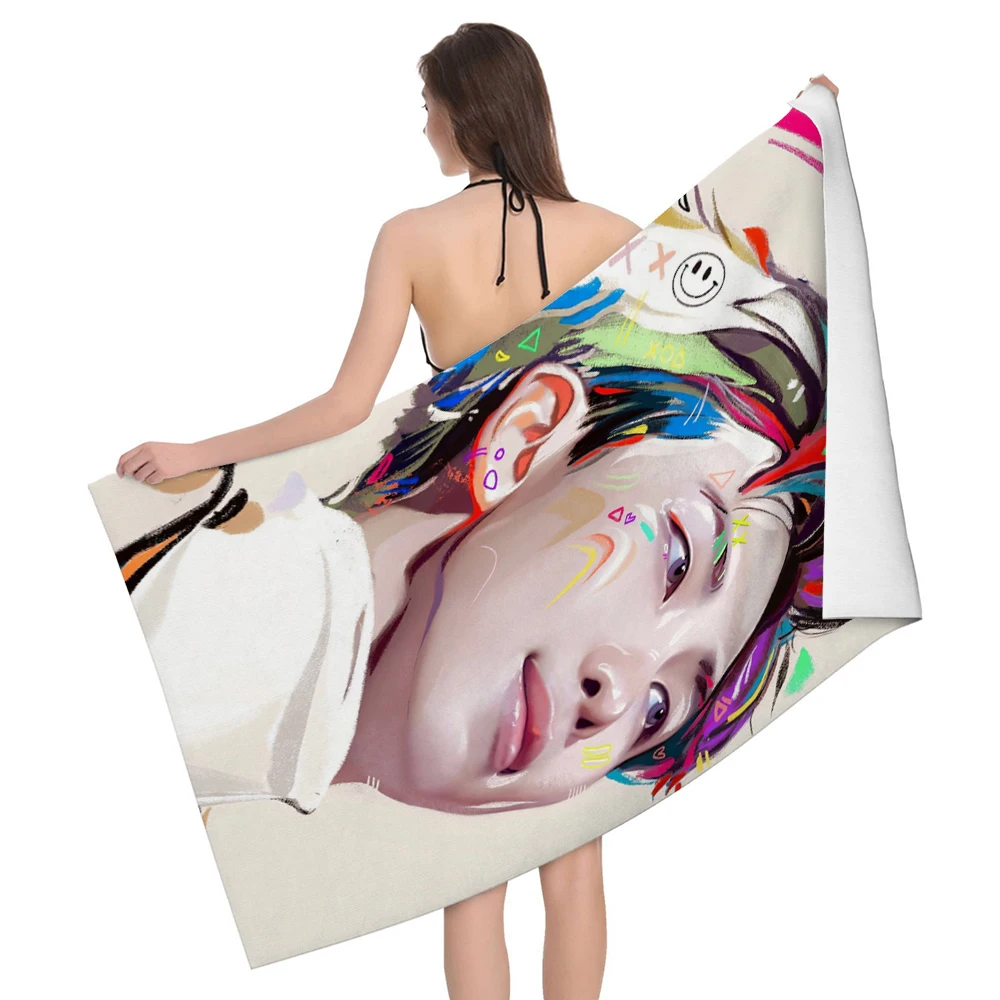 Home bath towels for the body towels Natural Animal Style bath quick drying microfiber beach towel man women large sports towel