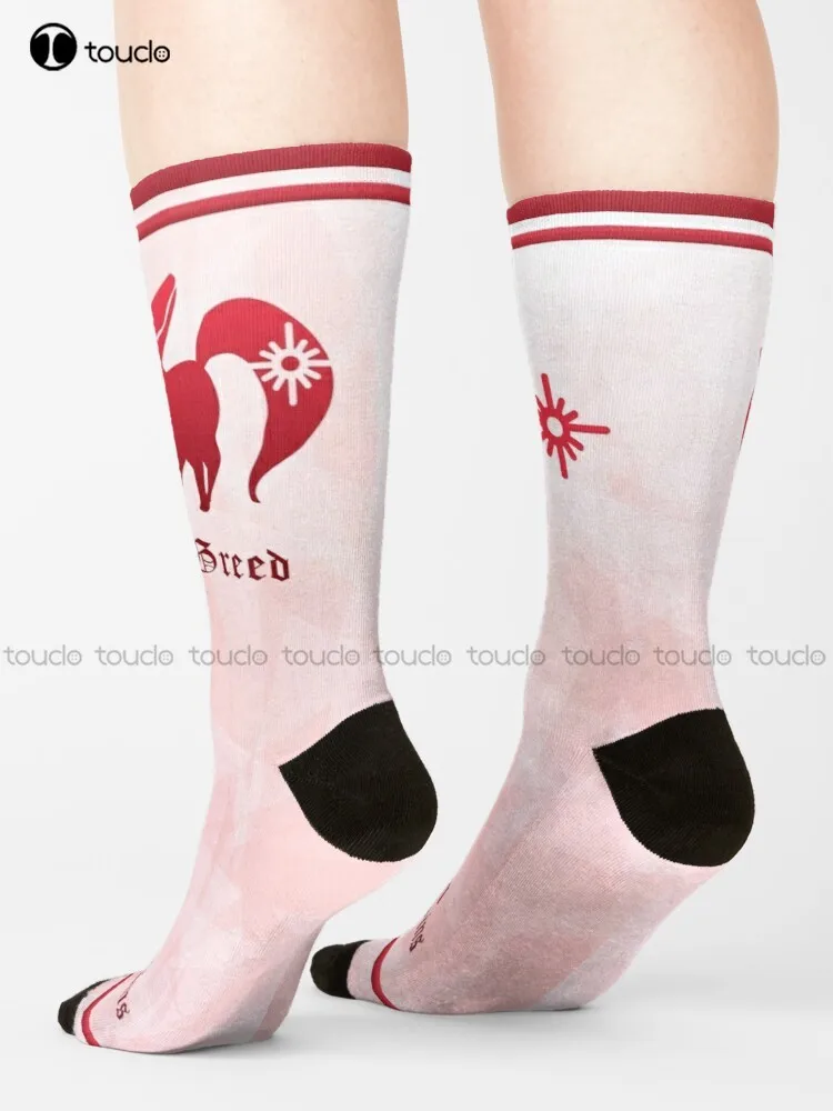 

Fox'S Sin Of Greed Socks Mens Work Socks Personalized Custom 360° Digital Print Gift Harajuku Unisex Adult Teen Youth Socks