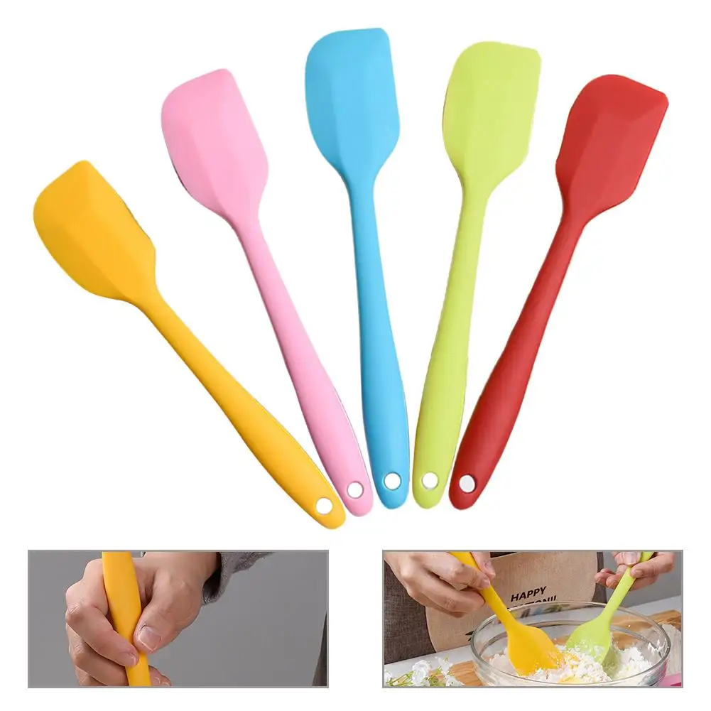 

Silicone Spatula Butter Cream Spatula Mixing Scraper Baking Pastry Cake Spatula Tools Pink Butter Scraper Kitchen Utensils