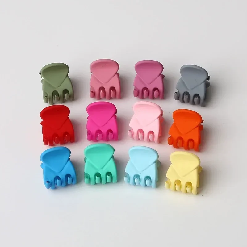 10-60pcs Mini Hair Claw Clips for Women Girls Korean Clear Black Plastic Clips Hairpin Kids Girls Hair Styling Accessories
