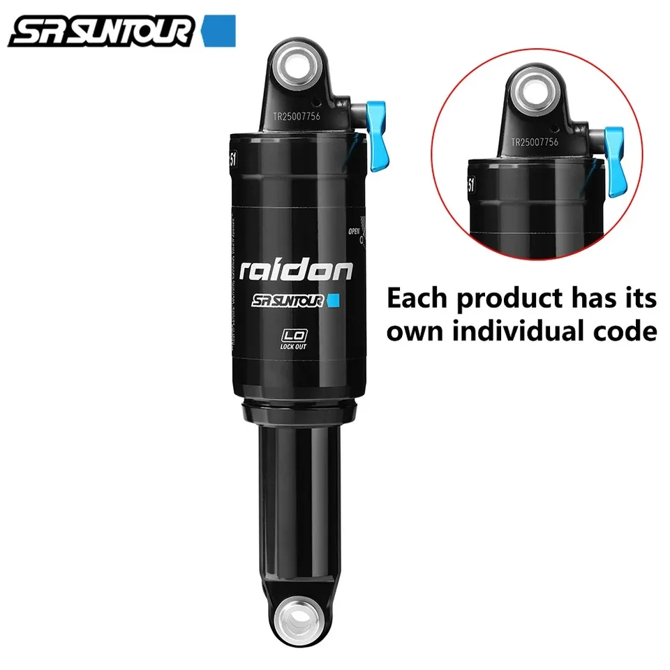 SR SUNTOUR MTB Bicycle Air Rear Shock 152mm/165mm/184mm/190mm