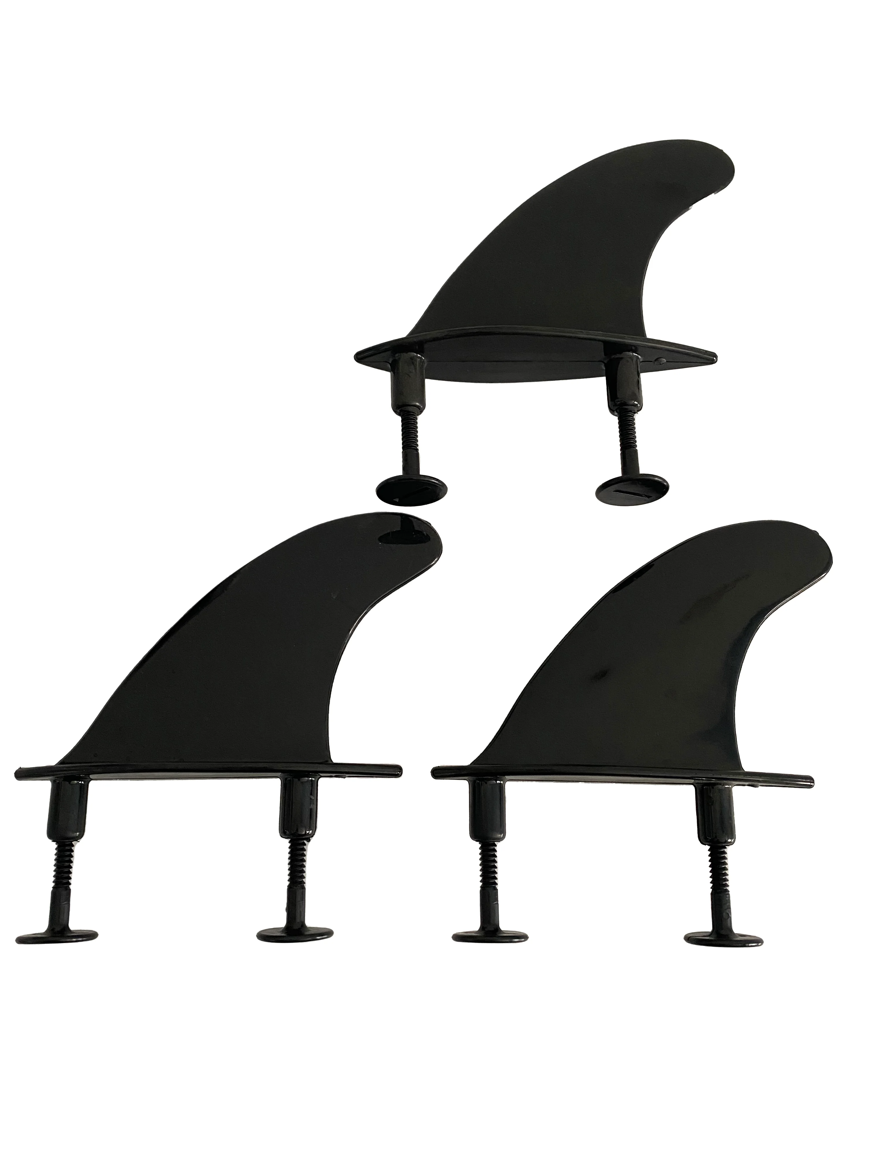 4.5 Inch G5 Soft Surf Fin With Replacement 6 Fins Screws Plastic Soft Tail Fin For Surfboard Softboard Surfing Accessories