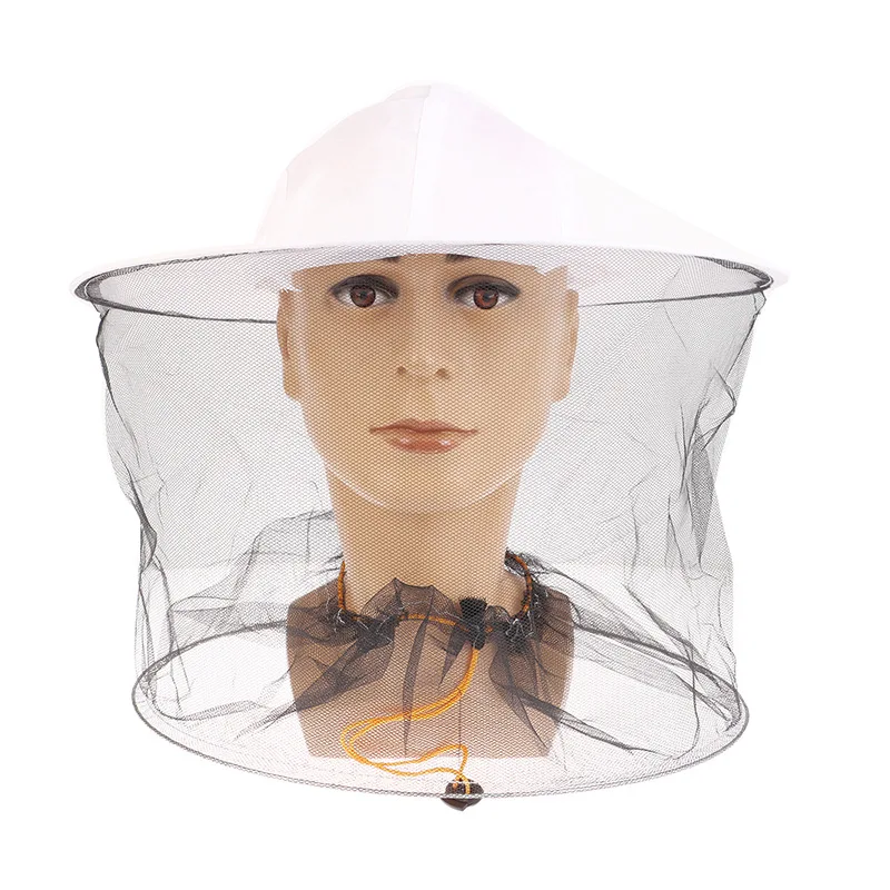 양봉가 BeeKeeping 전문 양봉가 모자 챙 얼굴 두꺼워 선 스크린 절반 길이 특수 보호