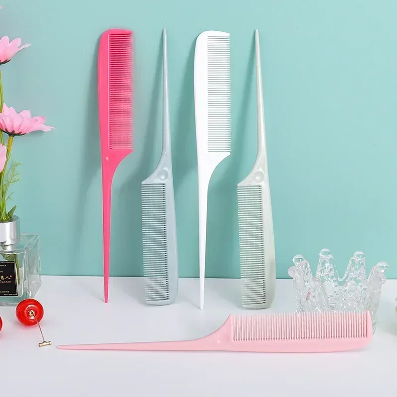 Mother-kids Hair Brush Baby Mini Anti-screw Antiklit Detangling Professional Hair Tail Comb Cut Styling Stainless Steel hair comb curly hair brush hair styling tools hair brush comb hair comb set