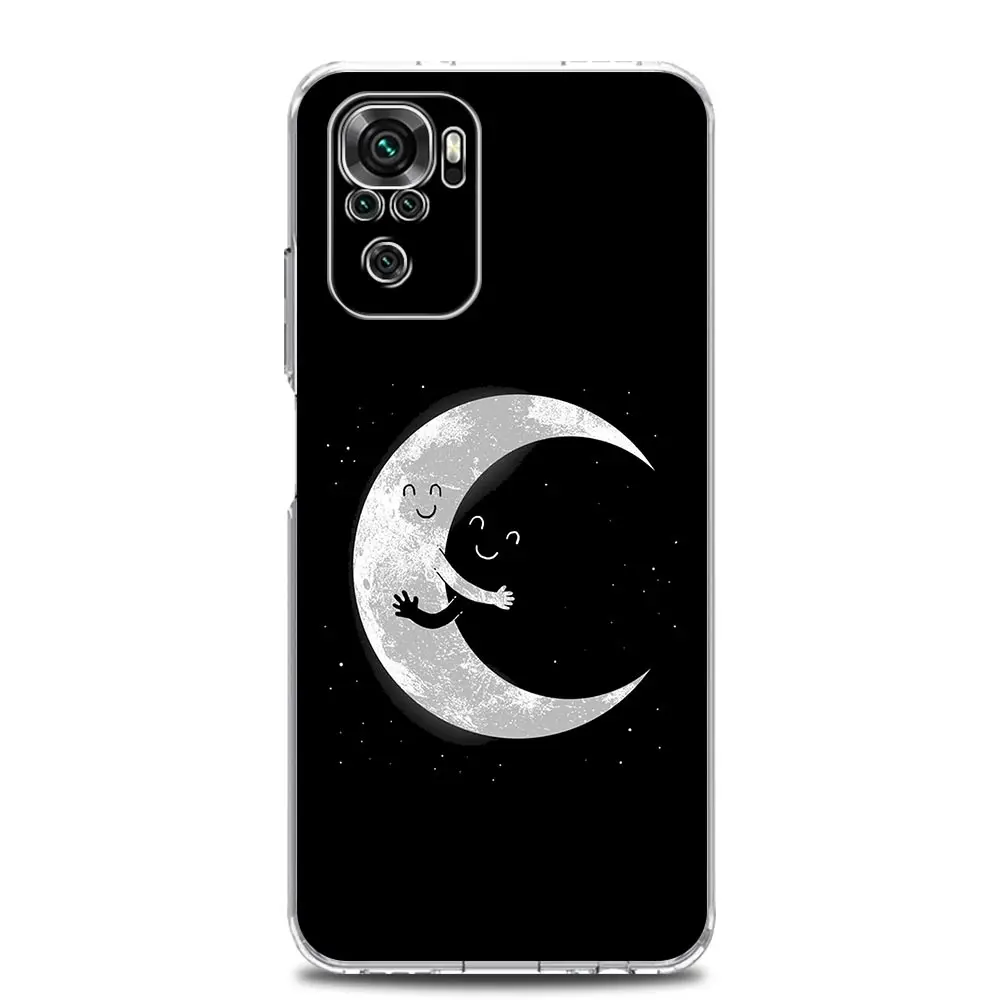 Gothic Black Lip Clear Soft Phone Case Cover