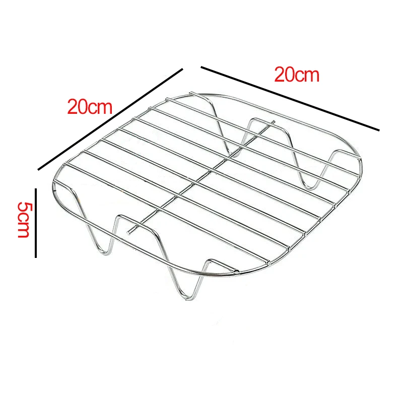 Versatile Air Fryer Baking Rack - Metal Grill Racks